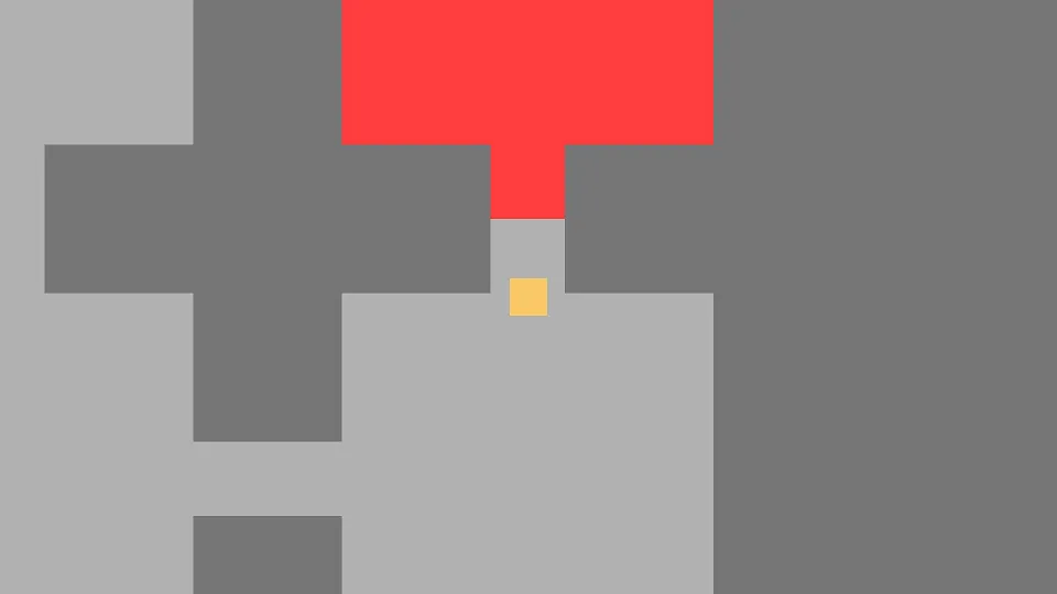 A grid map procedurally generated